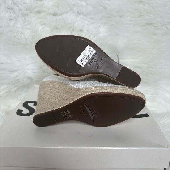 NIB Schutz Lunna Espadrille Wedge - Picture 9 of 11